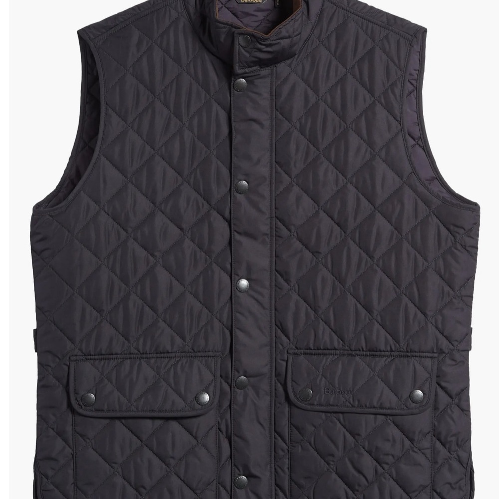 Barbour Men's Lowerdale Quilted Vest (Navy)